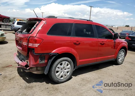 2017 Dodge Journey Se from USA, damaged, VIN 3C4PDCAB1HT604952